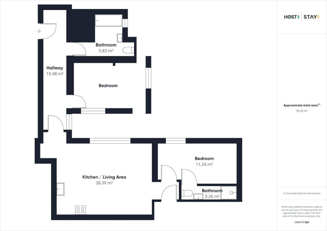 Host & Stay - Clarendon Apartments Редкар Экстерьер фото